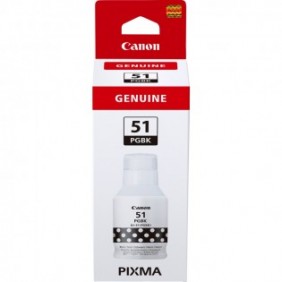 Canon GI-51PGBK, haut rendement, bouteille d'encre, noir, Original, Noir, Canon, PIXMA G1520, G2520, G2560, G3520, G3560, Jet d'encre, Japon