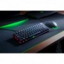 Razer Huntsman Mini, Avec fil, USB, Contacteur de touche opto-mécanique, QWERTZ, LED RGB, Noir