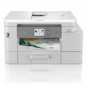 Brother MFC-J4540DW - Imprimante jet d'encre multifonction professionnelle 4-en-1 - Éligible au forfait EcoPro., Jet d'encre, Impression couleur, 4800 x 1200 DPI, A4, Impression directe, Blanc