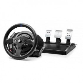 ThrustMaster T300 RS GT, Volant + pédales, PC, PlayStation 4, PlayStation 5, Playstation 3, Croix directionnelle, Boutons directionnels, AnalogiqueNumérique, Avec fil, Noir