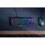 Razer Huntsman Mini Switch optique sonore Violet, Avec fil, USB, Contacteur de touche opto-mécanique, QWERTZ, LED RGB, Noir