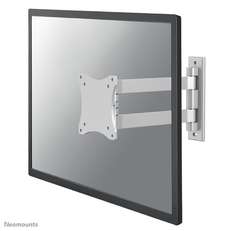 Neomounts FPMA-W820 Support d'écran mural 10-27" - orientable, 75 x 75 mm, 100 x 100 mm, 0 - 90, 0 - 180, Aluminium, Argent