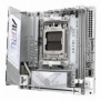 Gigabyte X870I AORUS PRO ICE Carte mère - Compatible avec les processeurs AMD Ryzen série 9000, VRM 8+2+1 phases, jusqu'à 8400 MHz DDR5 , 1xPCIe 5.0 M.2 + 1xPCIe 4.0 M.2, WI-FI 7, LAN 2,5 GbE, USB 4, AMD, Emplacement AM5, AMD Ryzen 7000 Series, AMD