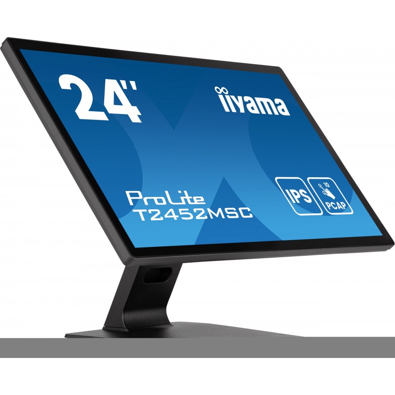 Iiyama ProLite T2452MSC-B1AG, 60,5 cm 23.8", 1920 x 1080 pixels, Full HD, LED, 5 ms, Noir