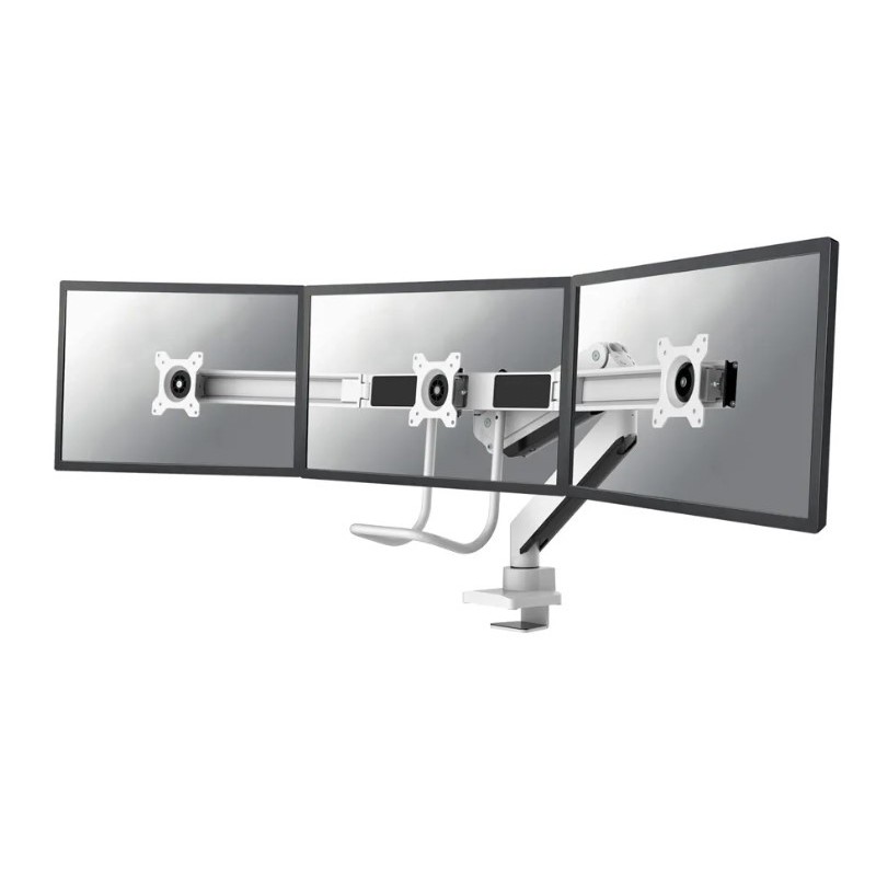 Neomounts NM-D775DX3WHITE, Pinceboulon, 6 kg, 43,2 cm 17", 68,6 cm 27", 100 x 100 mm, Blanc