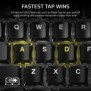 Corsair K70 PRO TKL, Avec fil, USB, Magnetic-mechanical key switch, QWERTY, LED RGB, Noir