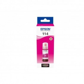 Epson 114 EcoTank, Original, Magenta, Epson, EcoTank ET-8550, EcoTank ET-8500, Rendement standard, 70 ml