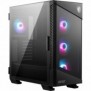 MSI MPG Velox 100R, Midi Tower, PC, Noir, ATX, Gaming, 3x 120 mm