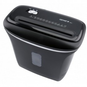 Genie 480 X, Destruction croisée, 4 x 35 mm, 8 feuilles, 72 dB, Noir, 322 mm