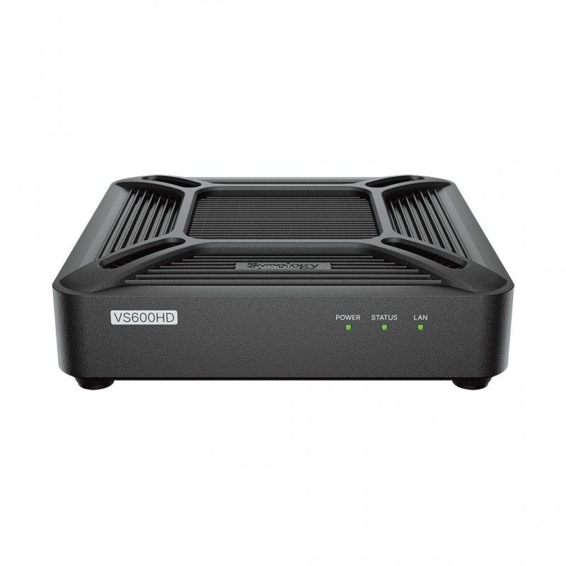 Synology VS600HD, Gigabit Ethernet, 600 ips, 3840 x 2160 pixels, 4K 3840 x 2160, 30Hz 1080p 1920 x 1080, 60 Hz, H.264, FCC UKCA CE BSMI EAC RCM KC VCCI