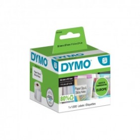 Dymo LW - Étiquettes multi-usages - 32 x 57 mm - S0722540, Blanc, Imprimante d'étiquette adhésive, Papier, Amovible, Rectangle, LabelWriter