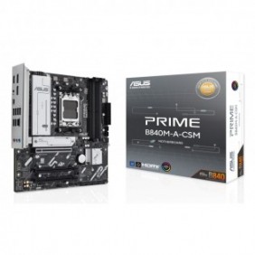 ASUS PRIME B840M-A-CSM, AMD, Emplacement AM5, AMD Ryzen 7000 Series, AMD Ryzen 8000 Series, AMD Ryzen 9000 Series, Emplacement AM5, DDR5-SDRAM, 192 Go