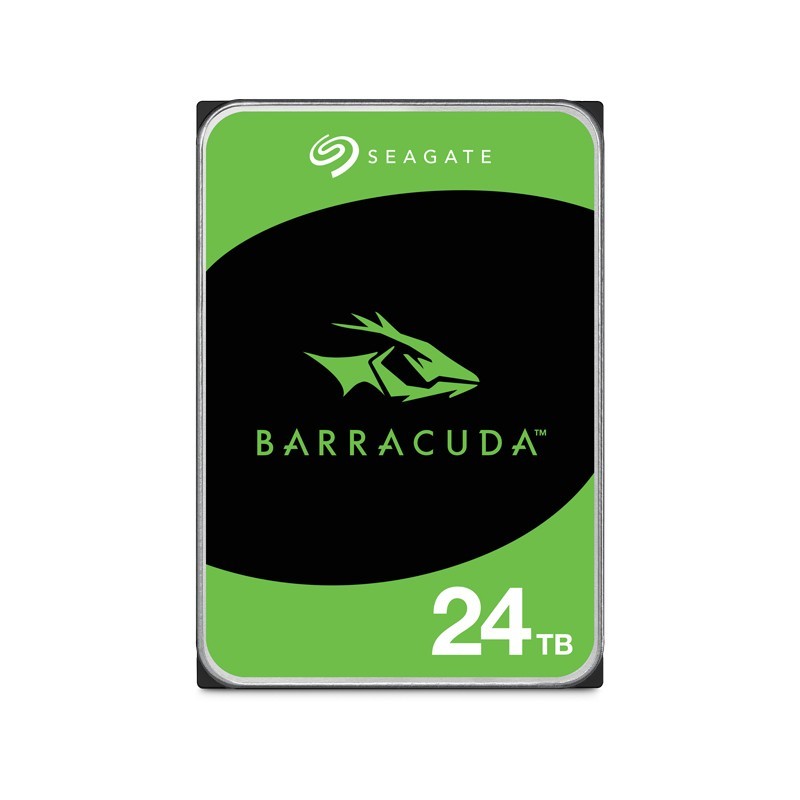 Seagate Barracuda Desktop 24TB HDD, 24 To, 7200 trmin, 512 Mo, 3.5", SATA