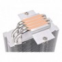 Thermaltake UX400, Refroidisseur d'air, 12 cm, 700 trmin, 1800 trmin, Noir, Argent