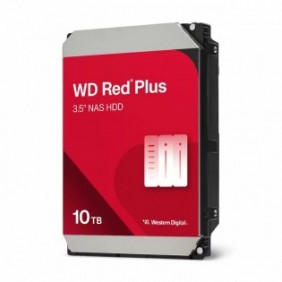 WD Red Plus WD100EFGX, 10 To, 7200 trmin, 256 Mo, 3.5", Série ATA III