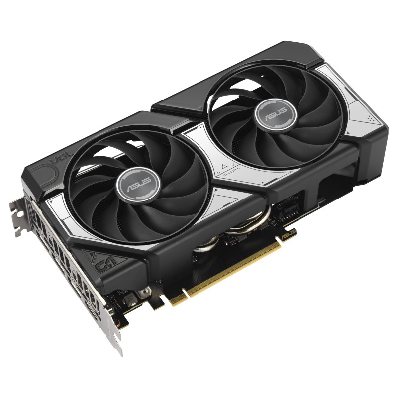 ASUS Dual -RTX5060TI-O8G, GeForce RTX 5060 Ti, 8 Go, GDDR7, 128 bit, 7680 x 4320 pixels, PCI Express 5.0