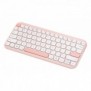 ASUS Marshmallow Keyboard KW100, 75%, Sans fil, Bluetooth, Commutateur de touche « ciseaux », QWERTZ, Rose