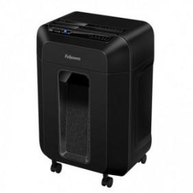 Fellowes AutoMax 90M, Découpage par micro-broyage, 4 x 12 mm, 90 feuilles, 4 roue, Noir, 70 gm²
