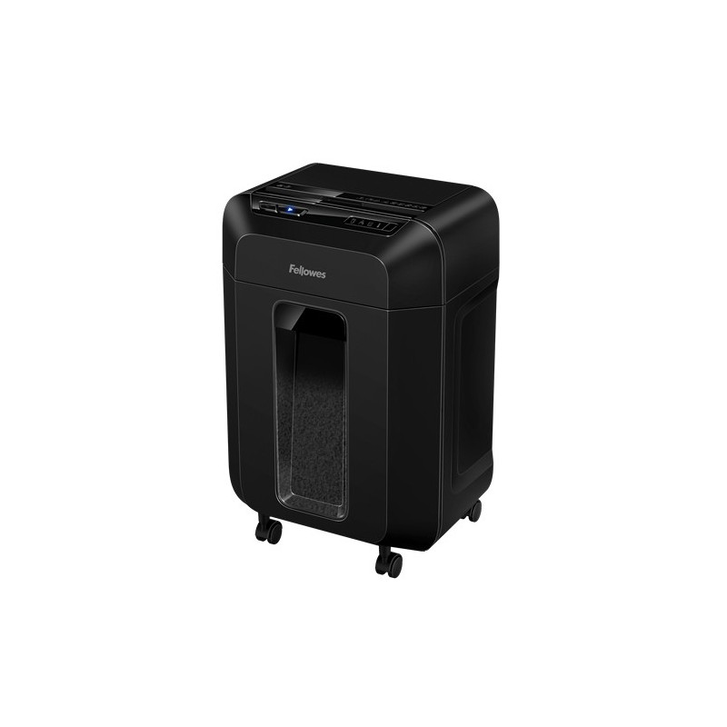 Fellowes AutoMax 90M, Découpage par micro-broyage, 4 x 12 mm, 90 feuilles, 4 roue, Noir, 70 gm²