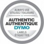 Dymo Bagues Thermorétractables IND- 12mm x1,5m, Noir sur blanc, Multicolore, -55 - 135 C, UL 224, MIL-STD-202G, MIL-81531, SAE-DTL 230535 1, 3, DYMO, Rhino