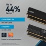 Crucial Pro CP2K16G60C48U5, 32 Go, 2 x 16 Go, DDR5, 6000 MHz, 288-pin DIMM
