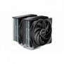 Be Quiet! PURE ROCK PRO 3| Ventirad double tour, socket Intel et AMD, Refroidisseur d'air, 12 cm, 2000 trmin, 101,2 m³h, Argent