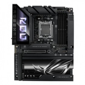 ASUS ROG CROSSHAIR X870E HERO BTF, AMD, Emplacement AM5, AMD Ryzen 7000 Series, AMD Ryzen 8000 Series, AMD Ryzen 9000 Series, DDR5-SDRAM, 256 Go, DIMM