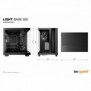 Be Quiet! Light Base 500 Noir | Boîtier PC vitré, Mini ITX Micro ATX ATX, 4 ventilateurs Pure Wings 3 120 mm, Midi Tower, PC, Noir, ATX, micro ATX, Mini-ITX, Acrylonitrile-Butadiène-Styrène , Verre, Acier, Gaming