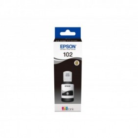 Epson 102 EcoTank Pigment Black ink bottle, Original, Noir, Epson, - EcoTank ET-4750 - EcoTank ET-3750 - EcoTank ET-3700 - EcoTank ET-2750 - EcoTank ET-2700, 127 ml, Impression à jet d'encre