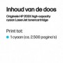 HP 203X cartouche de toner LaserJet grande capacité cyan authentique, 2500 pages, Cyan, 1 pièce
