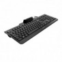 Cherry SECURE BOARD 1.0, Taille réelle 100 %, Avec fil, USB, Clavier mécanique, QWERTZ, Noir