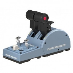 ThrustMaster TCA Quadrant Airbus Edition, simulation de vol, PC, Noir, Bleu, Windows 10, Windows 8, 450 g, 140 mm