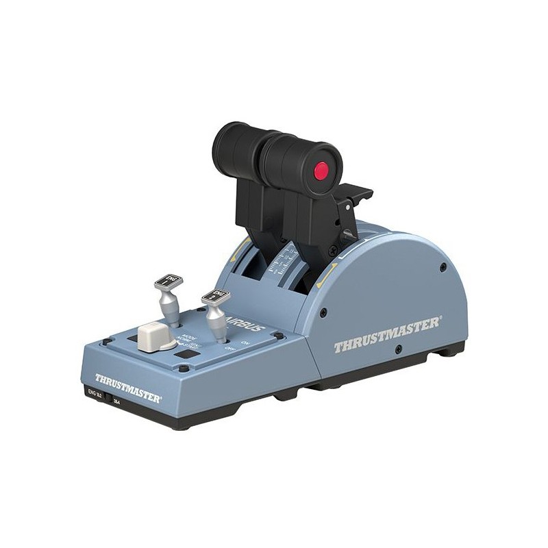 ThrustMaster TCA Quadrant Airbus Edition, simulation de vol, PC, Noir, Bleu, Windows 10, Windows 8, 450 g, 140 mm