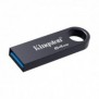 Kingston DataTraveler 64 Go SE9 G3 - Nickel foncé, 64 Go, USB Type-A, 3.2 Gen 1 3.1 Gen 1, 220 Mos, Sans capuchon, Noir