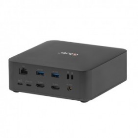 Club 3D CSV-2562, Avec fil, Thunderbolt 5, 140 W, 3,5 mm, 10,100,1000,2500 Mbits, Noir