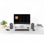 Logitech Haut-parleurs pour ordinateur Z407 Bluetooth avec caisson de basses et commande sans fil, 2.1 canaux, 40 W, Universel, Graphite, 80 W, Sans fil