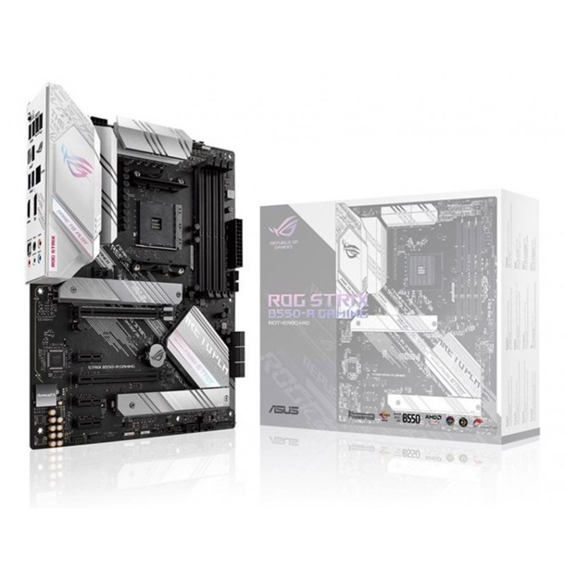 ASUS ROG STRIX B550-A GAMING, AMD, Emplacement AM4, AMD Ryzen™ 3, DDR4-SDRAM, 128 Go, DIMM