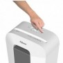 Fellowes LX Series Powershred LX50, Destruction croisée, 4 x 37 mm, 17 L, 2000 mmmin, 9 feuilles, Blanc