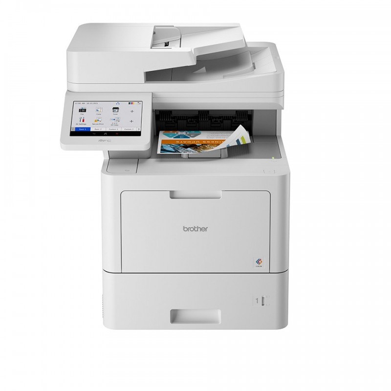Brother MFC-L9670CDN Imprimante multifonction laser couleur professionnelle A4, Laser, Impression couleur, 2400 x 600 DPI, A4, Impression directe, Blanc