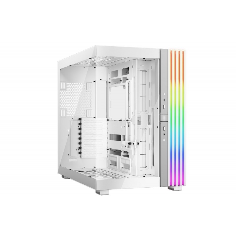 Be Quiet! Light Base 900 DX Blanc | Boîtier PC ARGB vitré, Mini ITX Micro ATX ATX E-ATX XL-ATX, Full Tower, PC, Blanc, ATX, EATX, micro ATX, Mini-ATX, XL-ATX, Acrylonitrile-Butadiène-Styrène , Verre, Acier, Jouer
