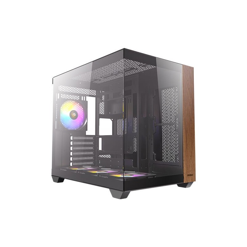 Antec CX800, Midi Tower, PC, Noir, Bois, ATX, ITX, micro ATX, Verre, Acier, Jouer