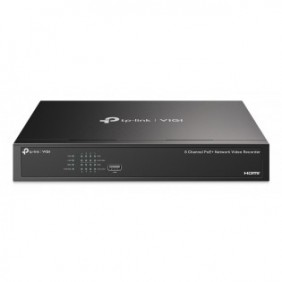 TP-LINK VIGI NVR1008H-8P, 8 canaux, 3840 x 2160 pixels, 8 canaux, 720p, 1080p, 1920 x 1080, 1680 x 1050, 1440 x 900, 1280 x 1024, 102 4x 768, 1280 x 720, H.264, H.264+, H.265, H.265