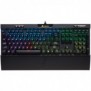 Corsair K70 RGB PRO, Avec fil, USB, Clavier mécanique, AZERTY, LED RGB, Noir