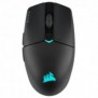 Corsair KATAR ELITE Wireless, Droitier, Optique, RF Wireless + Bluetooth + USB Type-A, 26000 DPI, Noir
