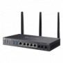 TP-LINK Omada AX3000, Bi-bande 2,4 GHz 5 GHz, EthernetLAN, ADSL, ADSL2, Noir, Routeur