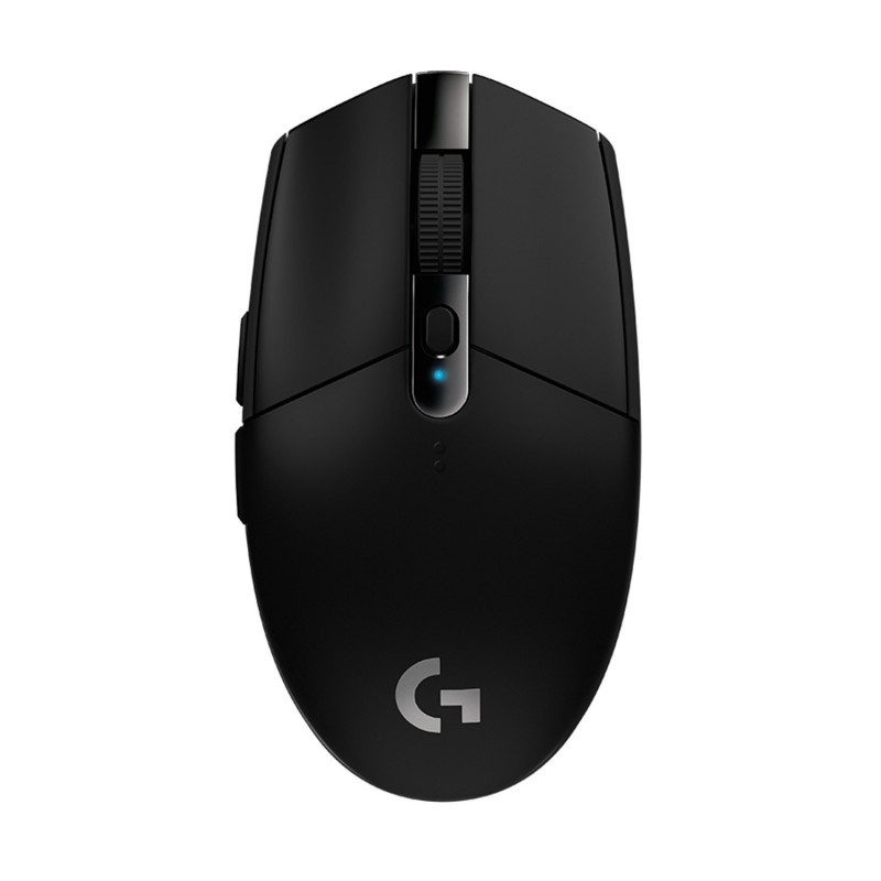 Logitech G G305, Droitier, Optique, RF sans fil, 12000 DPI, 1 ms, Noir