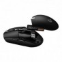 Logitech G G305, Droitier, Optique, RF sans fil, 12000 DPI, 1 ms, Noir