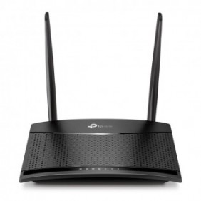 TP-LINK TL-MR100, Wi-Fi 4 802.11n, Monobande 2,4 GHz, EthernetLAN, 3G, Noir, Routeur