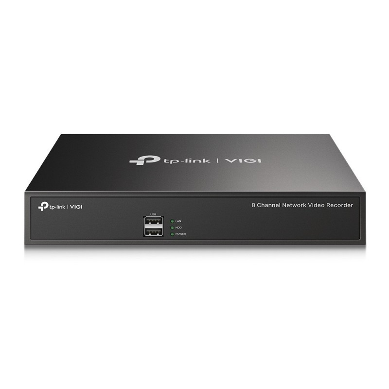 TP-LINK VIGI NVR1008H, 8 canaux, 1920 x 1080 pixels, 4 canaux, 1080p, 1920 x 1080, 1280 x 720, 1440 x 900, 1280 x 1024, 80 Mbits