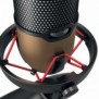 Cherry UM 9.0 PRO RGB, Microphone de table, 24 bit, 192 kHz, 122 dB, Avec fil, USB